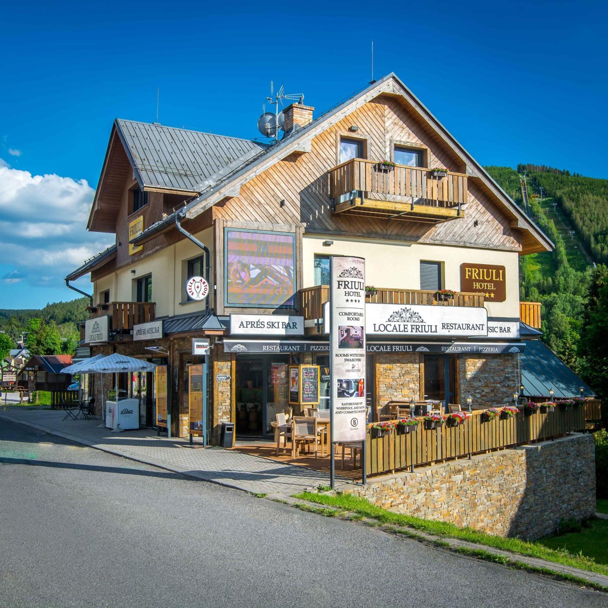 Hotel Friuli ハルラホフ エクステリア 写真