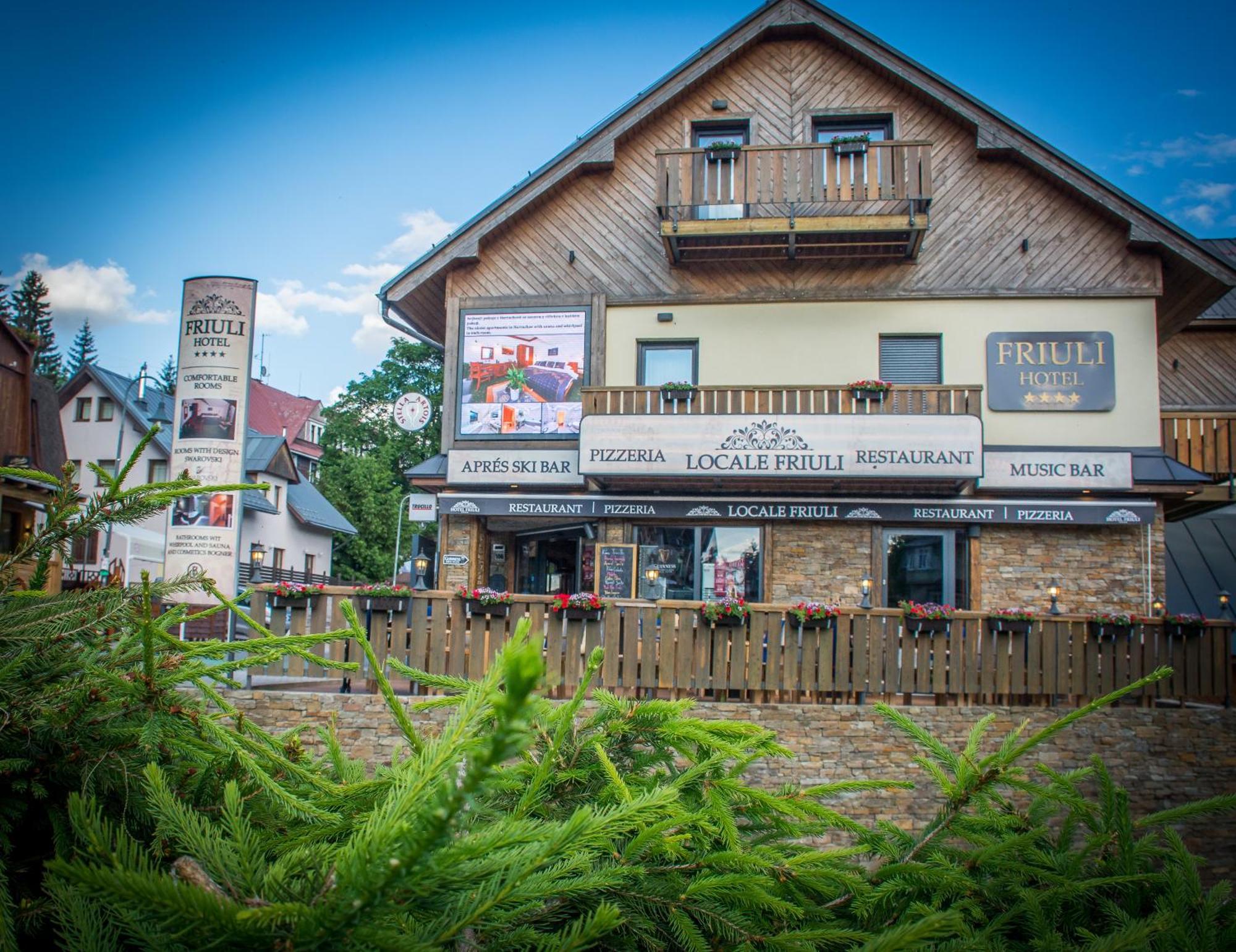 Hotel Friuli ハルラホフ エクステリア 写真